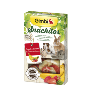 Snack > GIMBI SNACKITOS FRAGOLA e BANANA 60G | GIMBORN