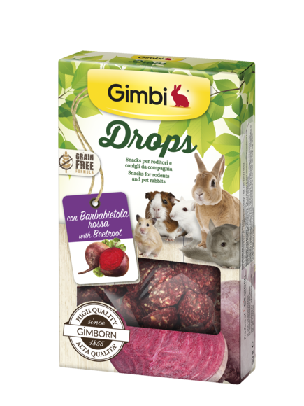 Snack > GIMBI Drops con barbabietola | GIMBORN