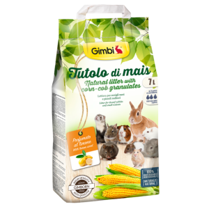 Lettiera > GIMBI Lettiera a base di Tutolo di mais - Profumo limone 7L | GIMBORN