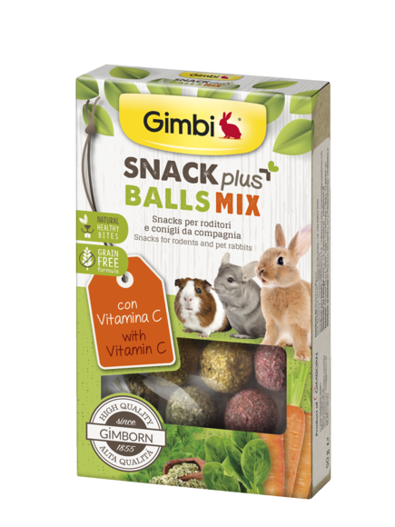Snack > GIMBI SNACK PLUS BALLS MIX 50G | GIMBORN
