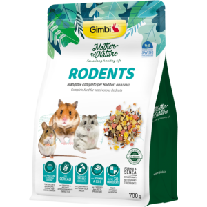 Alimenti > GIMBI MOTHER NATURE RODENTS 700G | GIMBORN