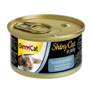 Tamamlayıcı gıda > SHINYCAT Tuna with shrimps 70G | GIMBORN