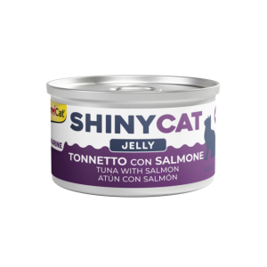 Alimenti umidi > ShinyCat TONNETTO CON SALMONE in gelatina | GIMBORN