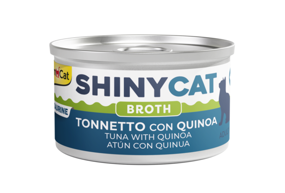 Alimenti umidi > ShinyCat TONNETTO con QUINOA in Brodo di cottura | GIMBORN