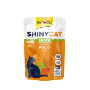 Alimenti umidi > ShinyCat pollo in brodo di cottura 70g | GIMBORN
