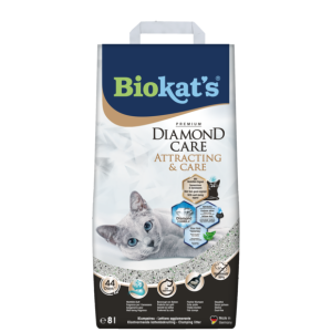 Lettiere agglomeranti > BIOKAT'S* DIAMOND CARE ATTRACT. & CARE 8 L | GIMBORN
