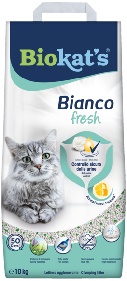 Lettiere agglomeranti > Biokat's* Bianco Fresh 10 KG | GIMBORN
