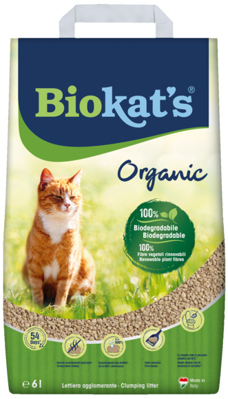 Lettiere agglomeranti > Biokat's Organic 6 L | GIMBORN