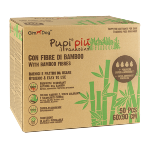 Igiene e cura > PUPI PIU’ BAMBOO 60x90 CM-50 PZ | GIMBORN